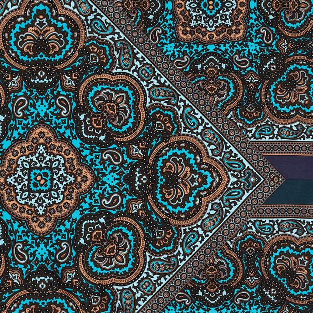 EARLY CHRISTMAS SPECIAL: Luxurious TALBOTS Silk Scarf Paisley Purse scarf - Picture 4 of 9